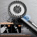 Shower Head and Hose with 18 Stage Filtration, 4 Spray Modes High Pressure Shower Heads, 5" Large Panel Bathroom Hard Water Shower Filter for 99% Residual Chlorine Remove